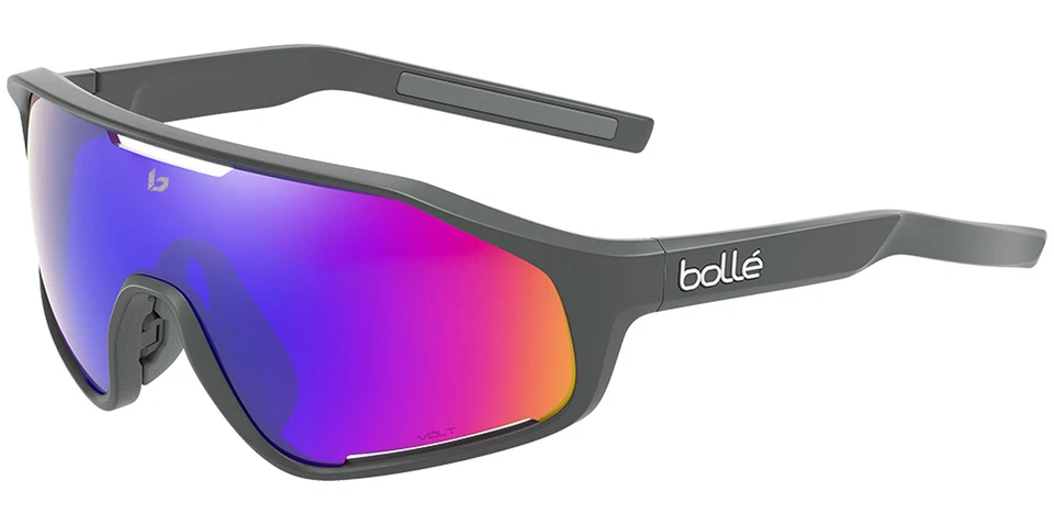 Gafas de sol Bolle Shifter Volt+ polarizadas titanio mate escudo BS010001 - Taiwán