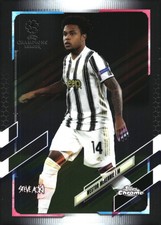 2020-21 Topps Chrome X Steve Aoki Neon Future Weston McKennie #79