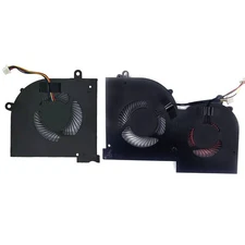 Pair CPU & GPU Cooling Fan For MSI GS65 Stealth 8SE 8SF 8SG Thin 8RE 8RF GS65VR