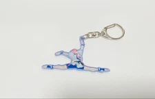 Street Fighter 6 Manon Embroidered Art Keychain  Capcom, Used, Unique