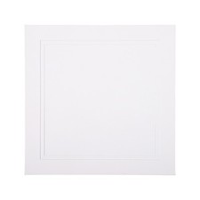 Access Panel (6" x 6") Plumbing Access Door Clip-on Installation, White