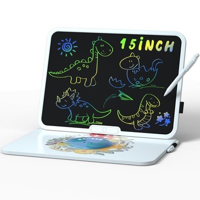 PS·baby 15Inch LCD Writing for , Educate and Learn Children's Drawing Board f...