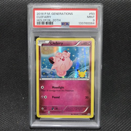 Clefairy graded PSA 9 for sale on eBay