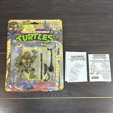1991 Tokka w/ Cardback Incomplete Vintage TMNT Figure