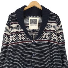 JACK & JONES Heren Jjebasic Zip Hood Noos Ps Cardigan Sweater, Navy Blazer, 3XL