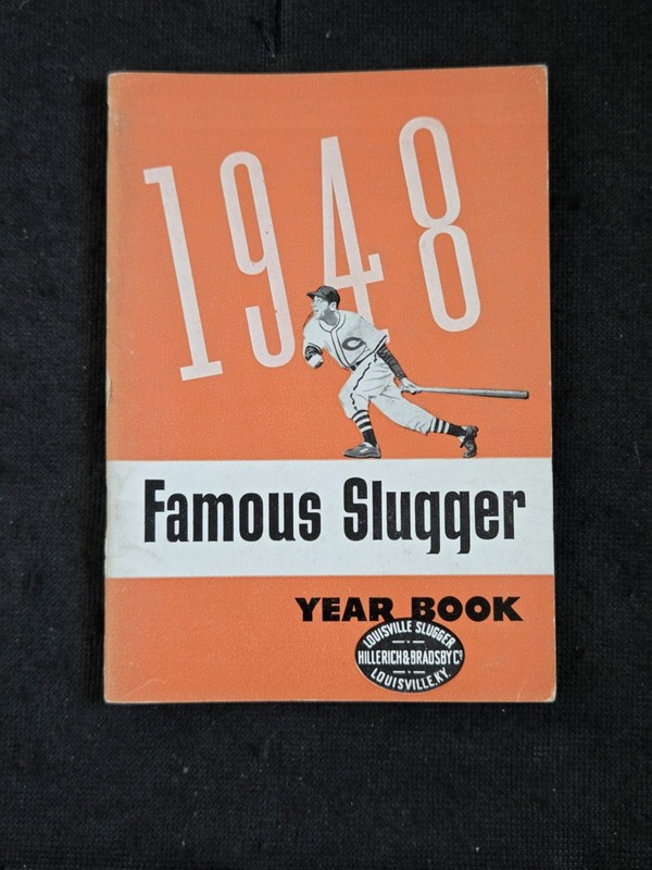 1948 Famous Slugger year book  (VG to EX )