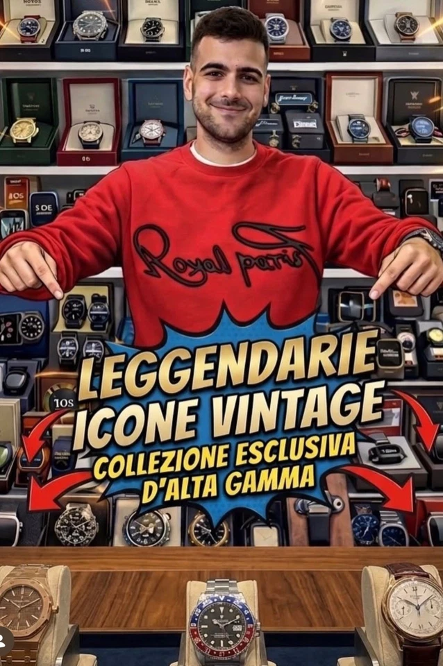 🎩 Only top-tier pieces! Icons of Time, Vintage & Luxury Live 🏆