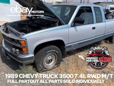 1989 Chevy Truck 3500 7.4l Rwd 454 Big Block Efi Engine Oem 