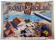 Rome & Roll Board Game NEW PSC Games Rome And Roll ROM001 Core Game