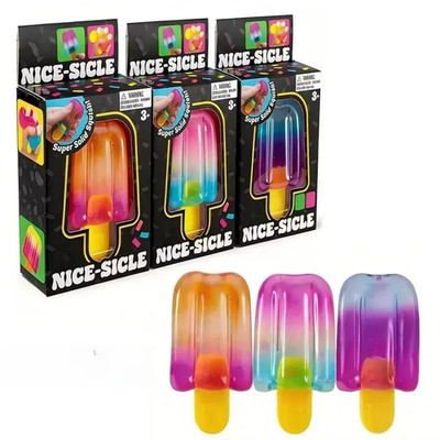 Nee Doh Ice Cream Nice-Sicle Squeezable Stress Reliever Sensory Toy