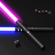 Lightsaber, Dueling Light Saber with 20 RGB Colors 4 FX Sounds USB Rechargeabl