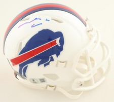 James Cook Signed Bills Riddell Speed Mini Helmet Auto Beckett Authentic BAS