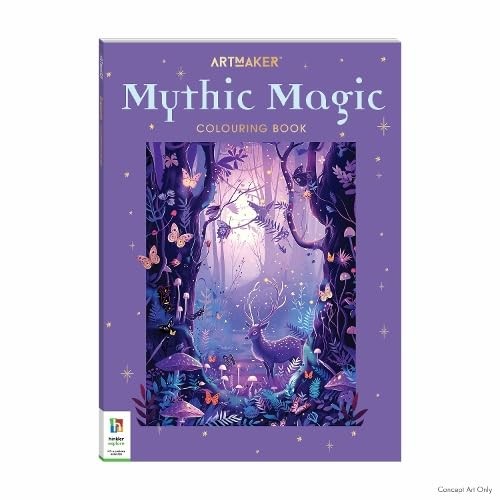 Art Maker Colouring Mystic Magic by Hinkler Pty Ltd PAPERBACK 9781488962660 - Image 2