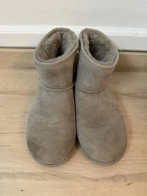UGG Classic Ultra Mini Grey Dark Suede Alpine Shoes Boots UK 6 39 EU