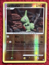 Larvitar 63/100 Pokemon Card Stormfront REVERSE HOLO Common English Card on eBay