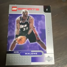 Upper Deck 2002-03 Lego Sports Base Set - Karl Malone #15 Utah Jazz NBA