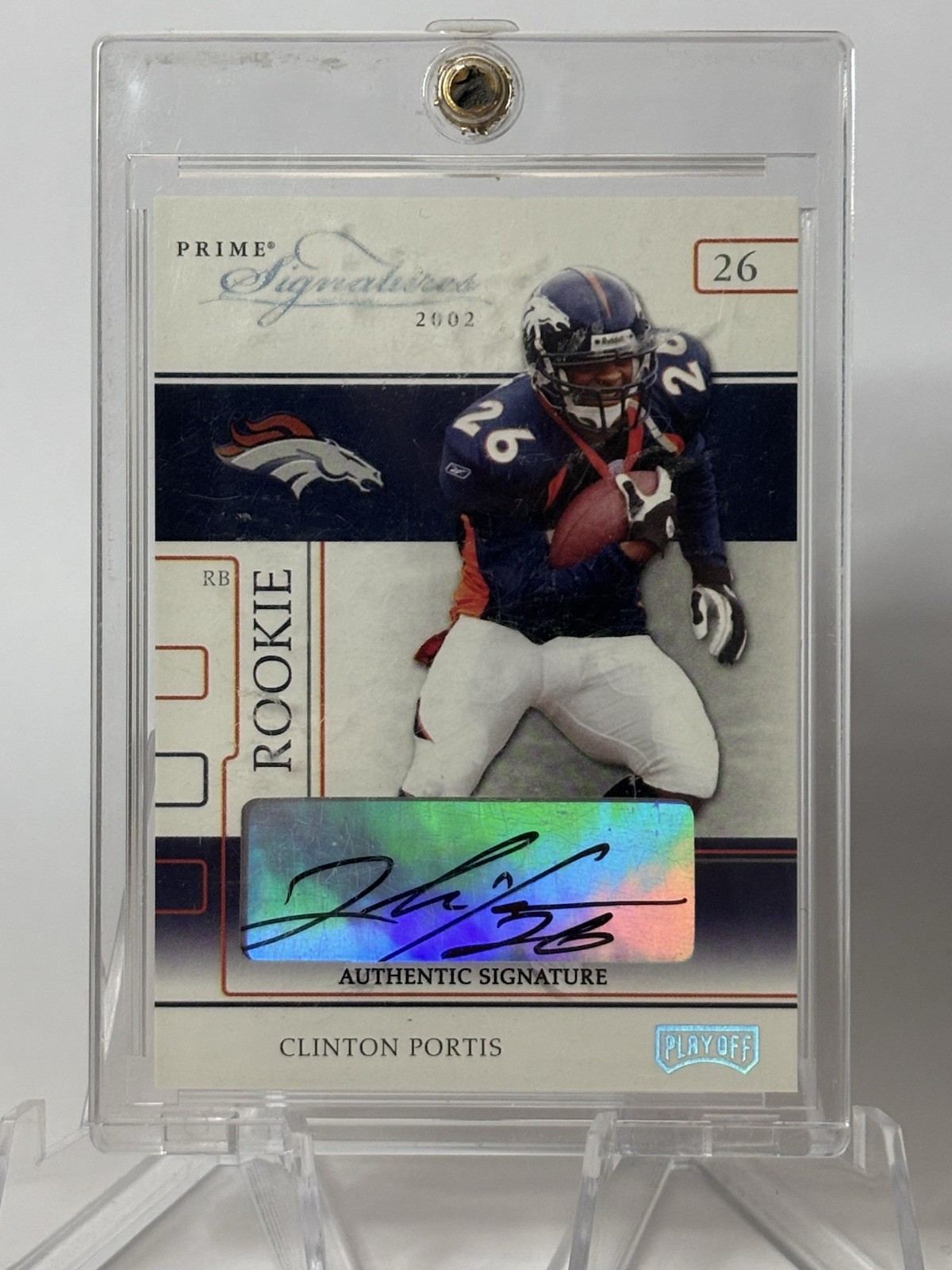 Clinton Portis Playoff Prime Signatures #90 Base