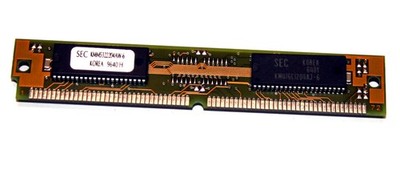 8 MB EDO-RAM 72-pin 2Mx32 non-Parity PS/2 Simm 60 ns  'Samsung KMM5322204AW-6'