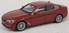 HERPA NEW HO 1/87 Scale BMW 5er Sedan in Valencia Orange Finish w/Aluminum Rims