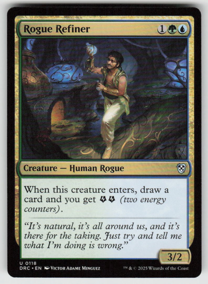 Rogue Refiner Uncommon Commander: Aetherdrift 118 MTG Near Mint