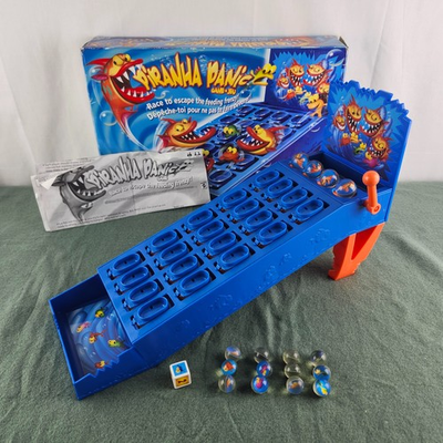 #ad Piranha Panic Game by Mattel 2005 Complete set $60.00