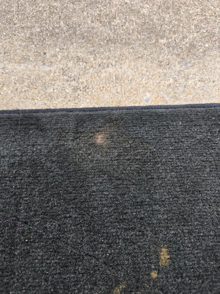 Alfombra de piso con escotilla trasera Scion xB 2012 alfombra de área de carga negra OEM (A Foto 3 de 4