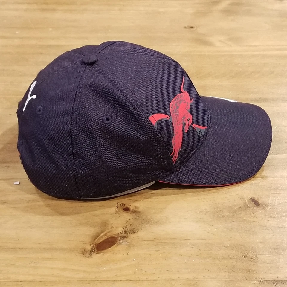 Red Bull Racing Hat Puma Snapback Blue F1 Car Race One Size Adjustable Blue - Image 4 of 4