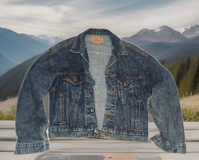 jacket Trucker 70508 Levi's USA製 denim Size 70508-7112 Jacket Trucker Relaxed Denim Levis Vintage Levi's ジャケット・アウター