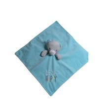 Baby Starters "Be Happy" Plush Bear Security Blanket Lovey plush 12"