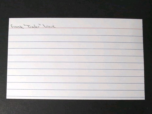 Frank Lane Signed Autograph Cut Cincinnati Reds - Picture 2 of 2