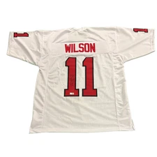 Payton Wilson Signed Custom White College Jersey