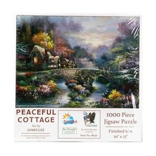 Sunsout Puzzle Peaceful Cottage 1000 Pieces SW New 
