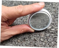 2PCS Ultra Small Blind Spot Mirror, 1.57" Smaller Round HD Glass Convex Rear