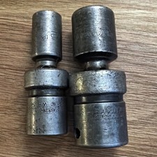 Snap On Miscellaneous Impact Swivel Sockets 3/8” IPL16A 1/2” Deep & IPL24B 3/4”