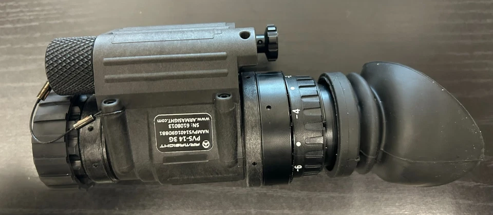 Armasight PVS-14 Gen 3 High Performance Night Vision Monocular W/3x Lens - Image 3 of 4