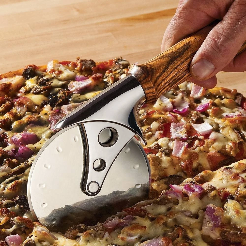 Pizza Cutter Turning Kit - 4” Diameter Stainless Steel Blade - Chrome Finish Piz
Opens in a new wind