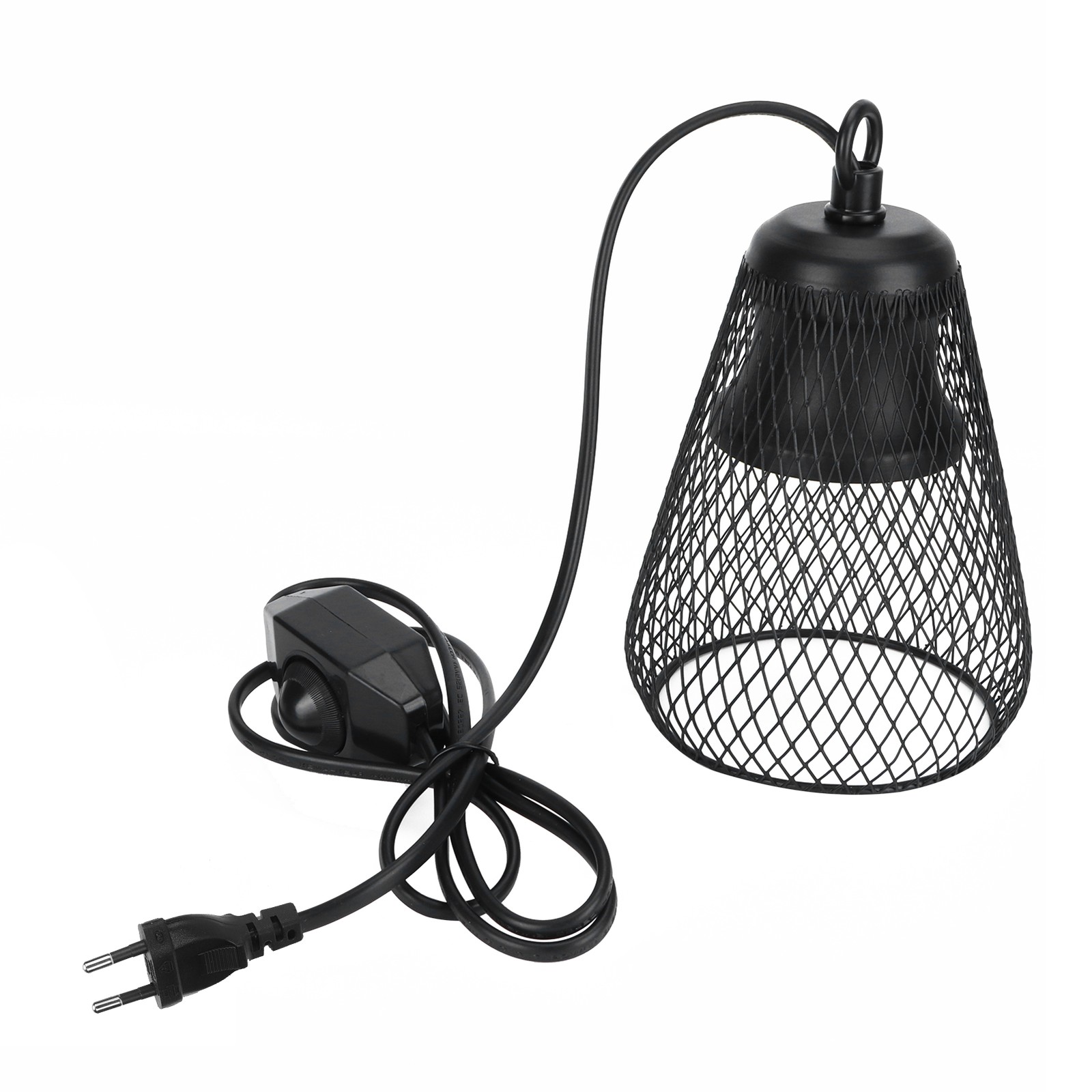 E27 Reptile AntiScald Lampshade Heating Light Guard Hanging Basking Lamp Protect