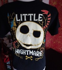 DISNEY Nightmare Before Christmas Jack Pumpkin King LITTLE NIGHTMARE T-Shirt - M