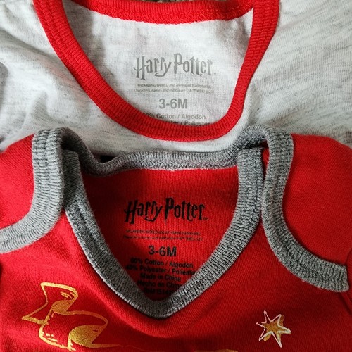 Harry Potter " I Solemnly Swear.."& "Snuggle This Muggle" Baby Size 3-6M 3pc set - Picture 3 of 3