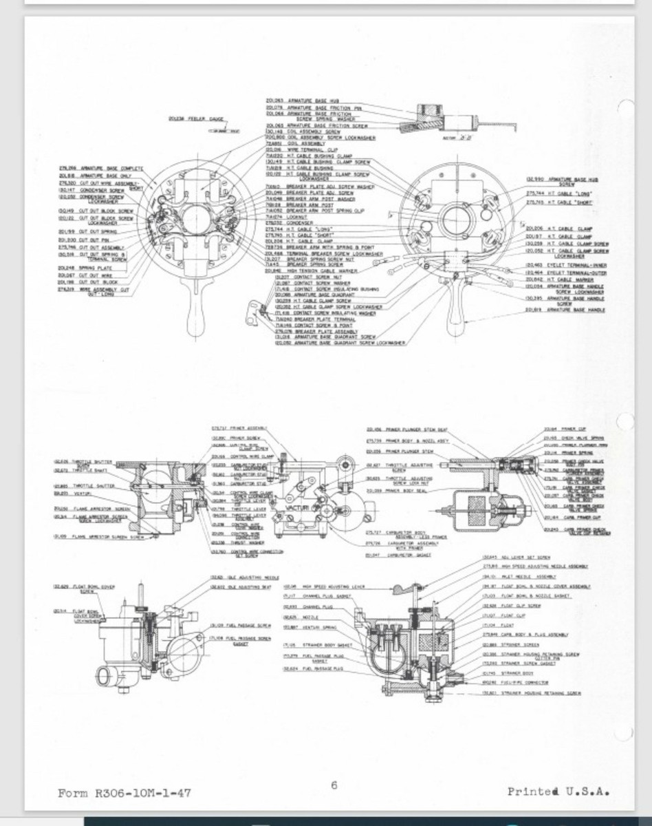 1946 Evinrude 50HP Big Four 8014 Parts List/Catalog | eBay