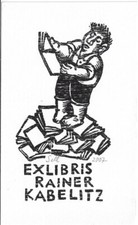 LOTHAR SELL: Exlibris für Rainer Kabelitz