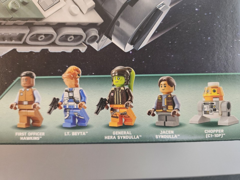 NEW SEALED LEGO 75357 Star Wars Ghost & Phantom II SOLD OUT! 4 Minifigs ...