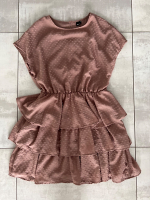 Gina Tricot pink ruffle mini dress S new | eBay Gina Tricot pink ruffle mini dress S new | eBay