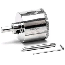 2'' Inch (50mm) Diamond Hole Saw with Pilot Drill Bit for Stone Marble Glass