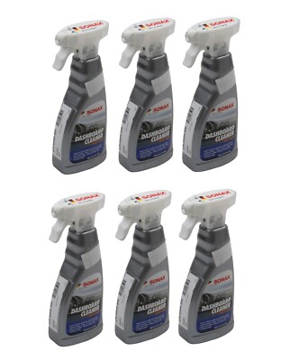 Sonax Sonax Dashboard Cleaner Matte Finish Set (6 x 500m Spray Bottles) Germany