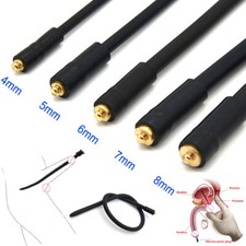 Silicone Electric Urethral Plug Dilator Electro Penis Plug Dick Enhancer E-Stim