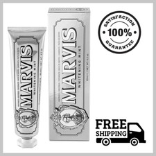 Marvis Whitening Zahnpasta, Mint, 85 ml, fördert die natürliche Aufhellung