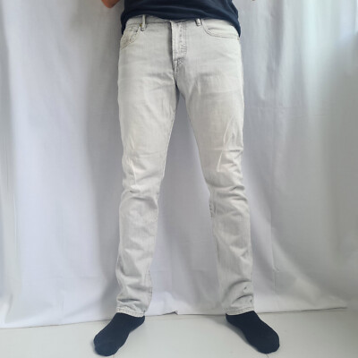 Scotch & Soda Ralston Herren Jeans Größe W33 L32 Button Fly Straight Denim Ba...