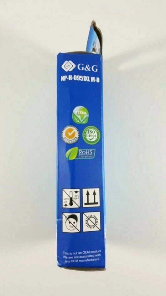 CARTUCHO DE TINTA MAGENTA G&G CN-047AN PARA HP OFFICEJET PRO 8100/8600 Foto 2 de 4