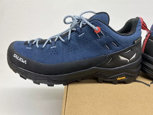 Salewa ALP Trainer GTX W (UK 6.5) Gore-Tex Women's Dark Denim/Black Hiking Shoes - Picture 10 of 14